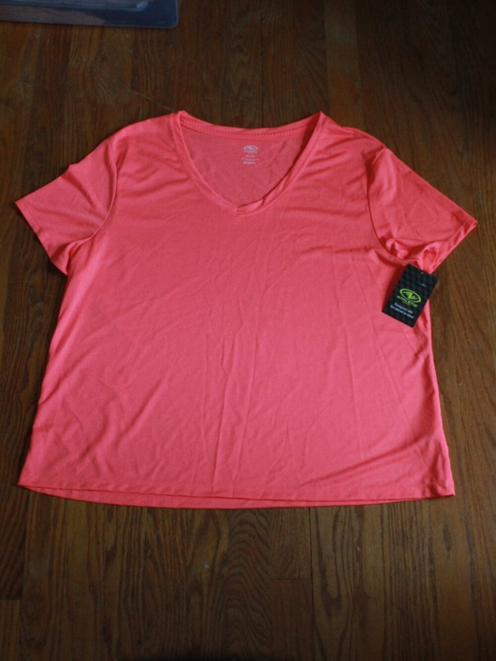 Athletic Works V-Neck Performance Tee
